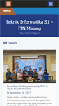 Mobile Screenshot of informatika.itn.ac.id